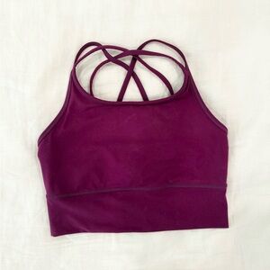 GAP Fuchsia Activewear Top with Built-In-Bra